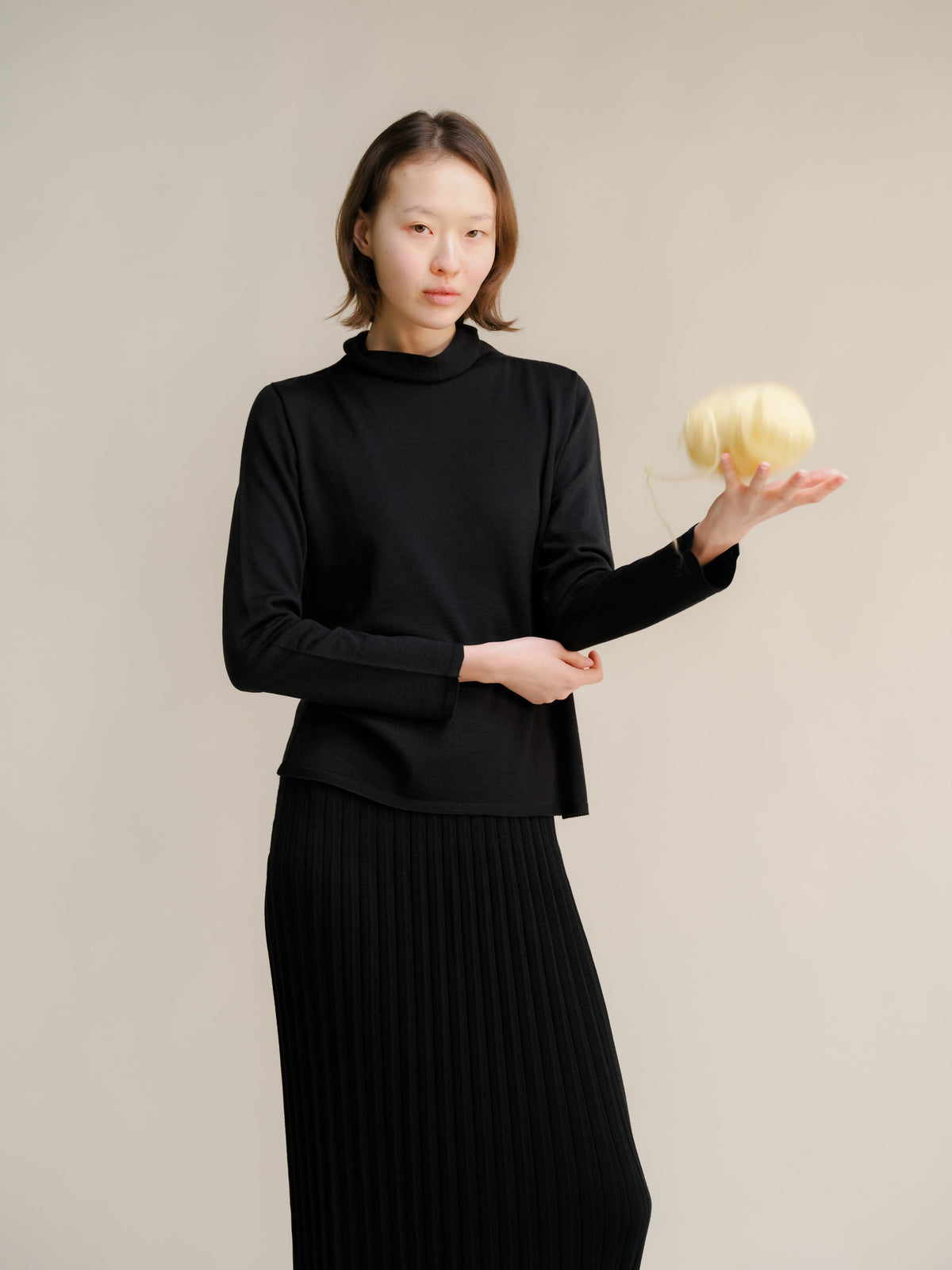 Extra Fine Merino Turtleneck product view 3