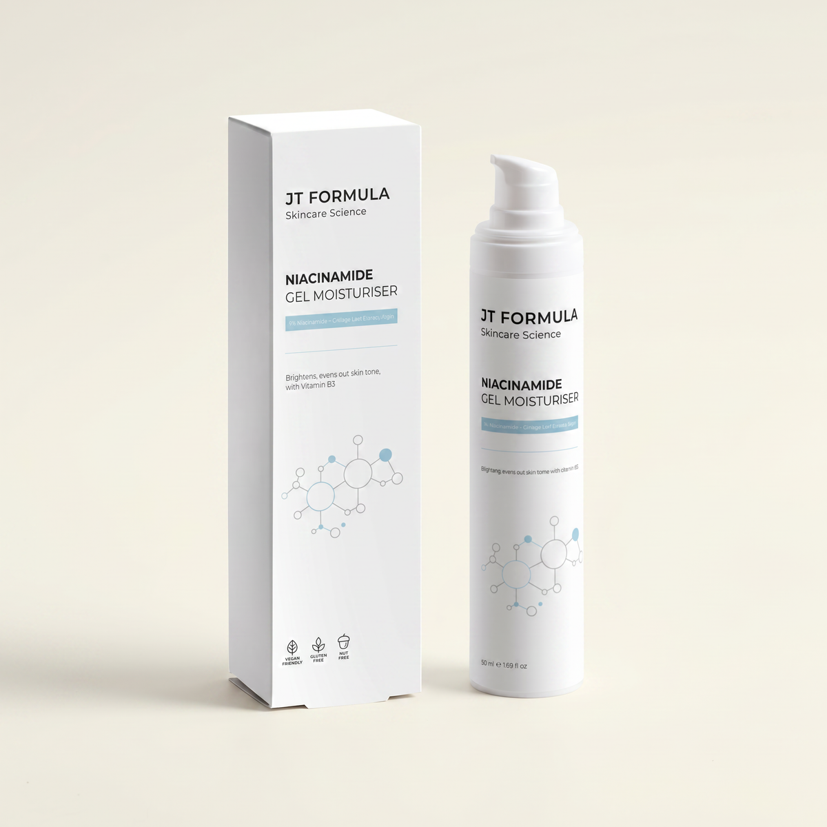 JT FORMULA Niacinamide Gel Moisturiser