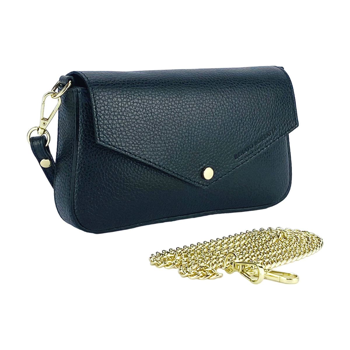 Renato Borzatta Black Mini Chain Bag product view 2