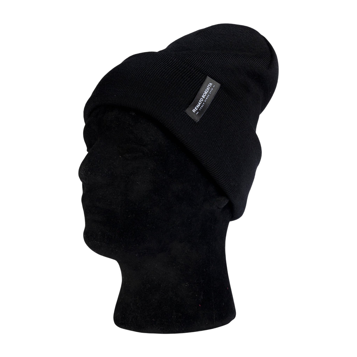Renato Borzatta CIMONE Black Wool-Blend Beanie product view 2