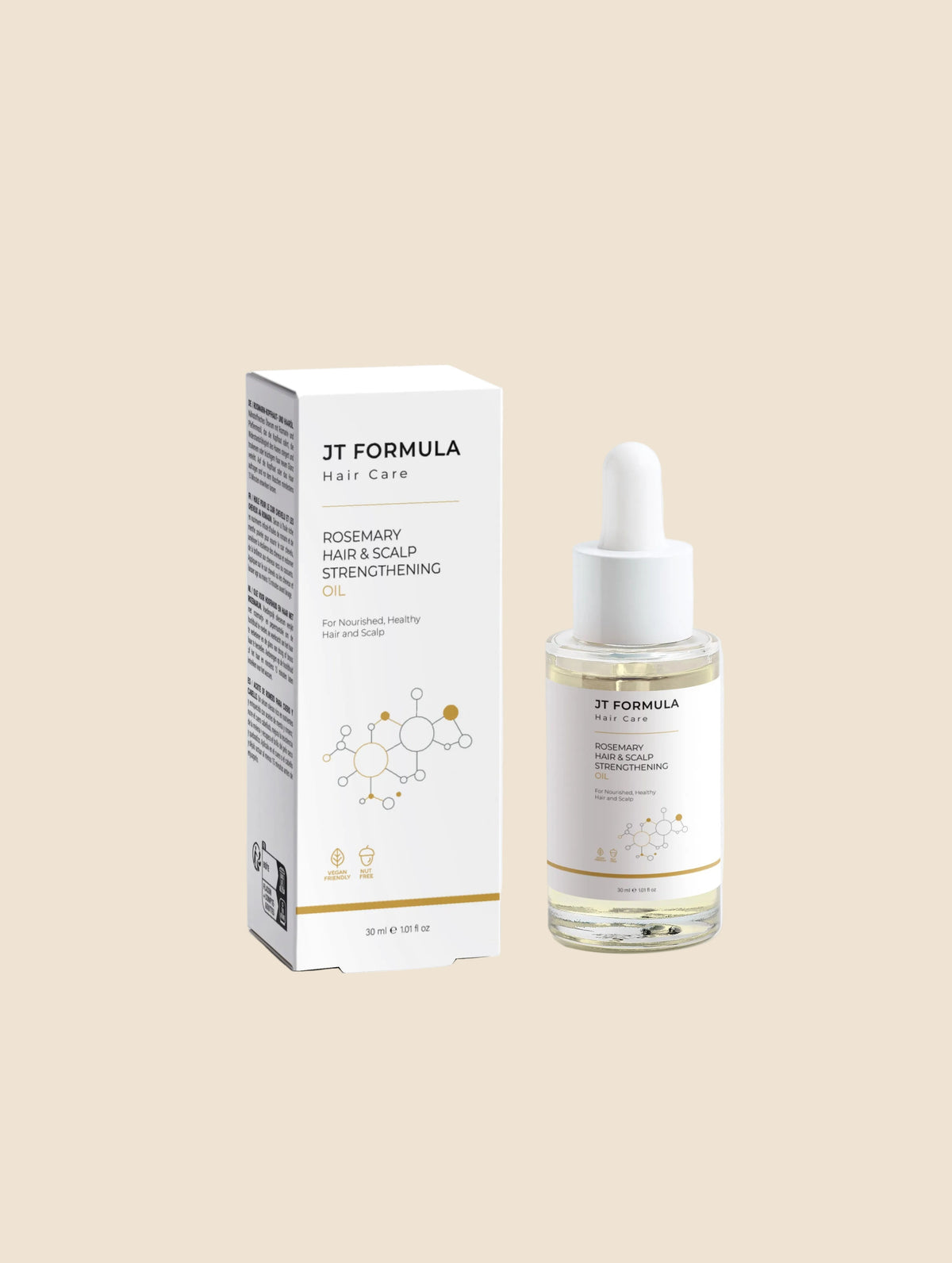 JT FORMULA Rosemary Hair & Scalp Strengthening Oil